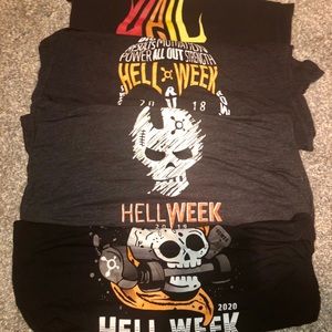 Orangetheory Shirts of Hell Week’s Past